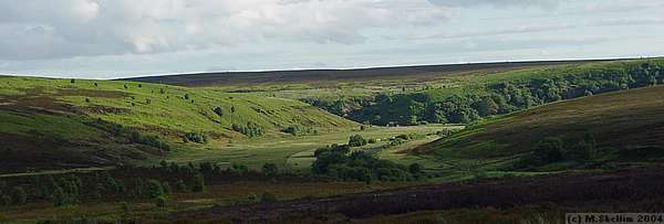 View over the moors near Fylingdales