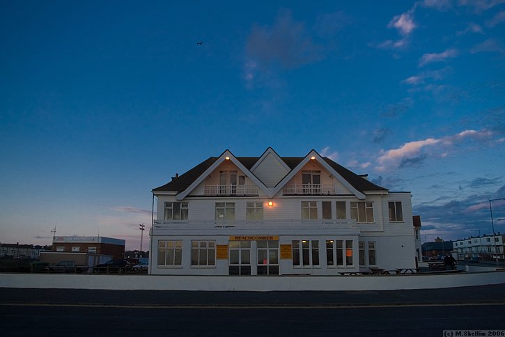 The Beachcomber Hotel, on the Seaford seafront.