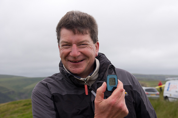 Phil stress testing the wind meter