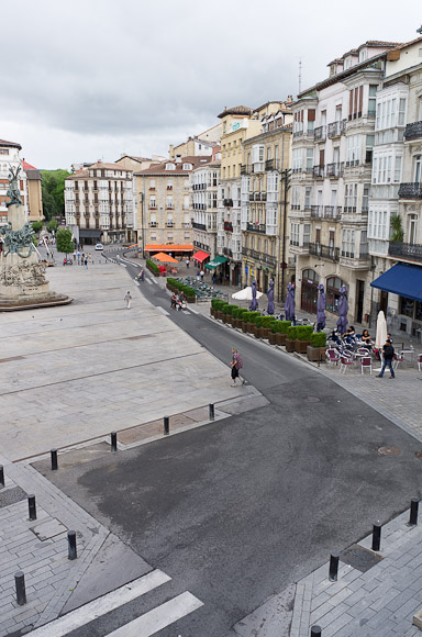 Vitoria is a pretty Basque town