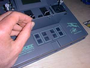 The program buttons