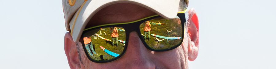 RC pilot with sunglasses