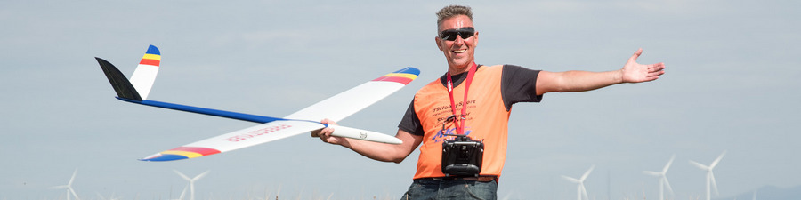 Mark Abbotts at an F3F comp