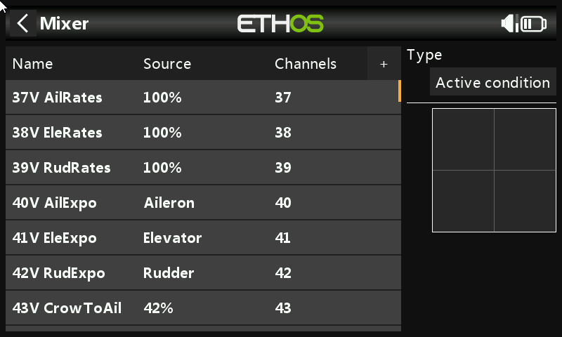 Screenshot of 'normal' view