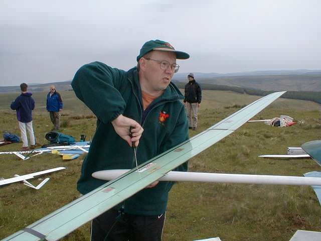 Mark Passingham and Big Stonker Own design, SD7012 section, blue foam pressed wings - excellent turning performance.