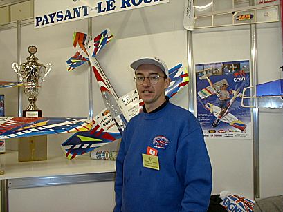 Christophe Paysant-le Roux delighted the crowd with spectacular flying.