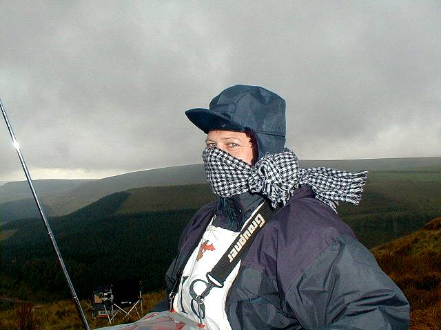 Dave Wright models the Sahara look.