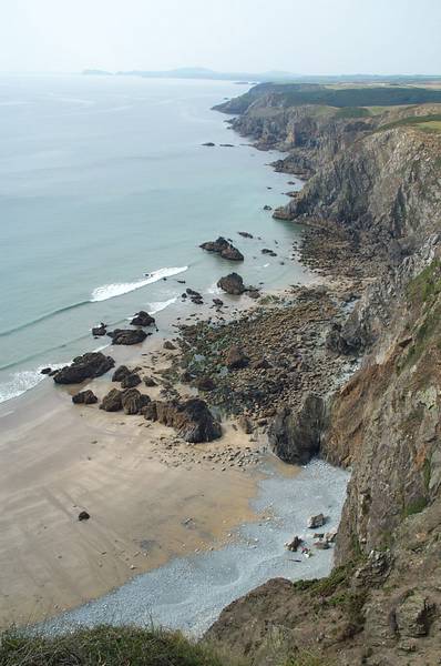 DAY 1: First walk was along the cliffs near Solva.