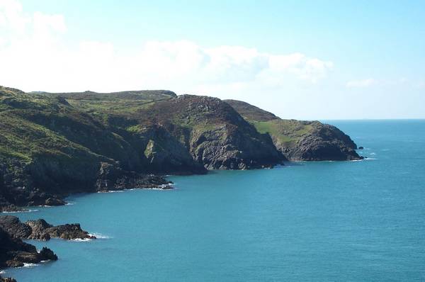 East of Strumble Head. Good soaring here.