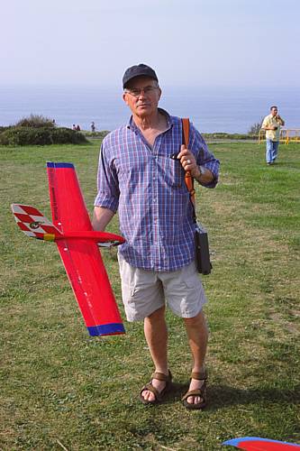 Vic Eldridge with old faithful Bandit.