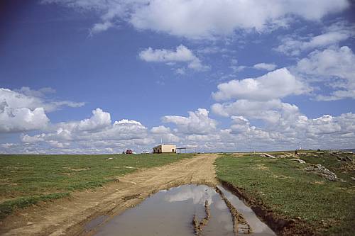 La Muela can get muddy quite quickly after rain.