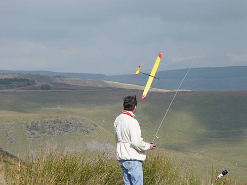 Greg Dakin swings his Masterpiece round the base