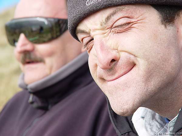 Sig in one of his more serious moments...