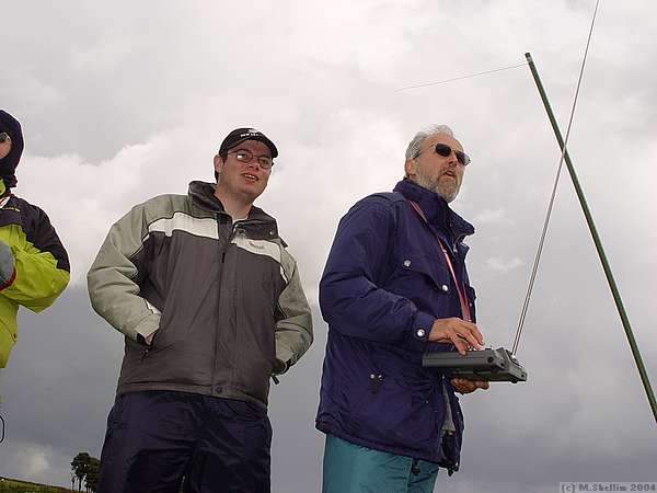 EPP 60 comp went well. Left to right: John Bennett, Nigel Potter and Pete Bailey.