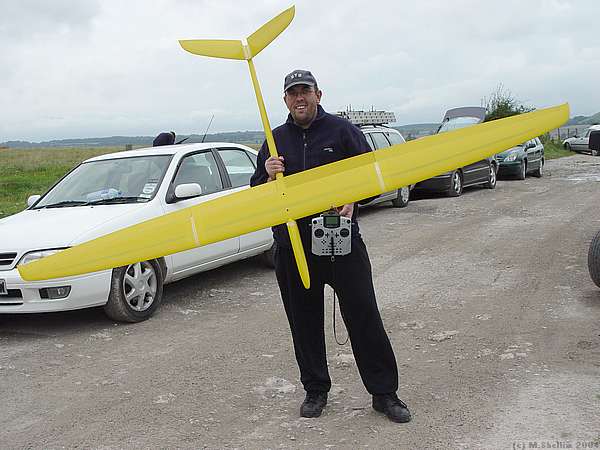 Martin Church is the new owner of the Falcon prototype.