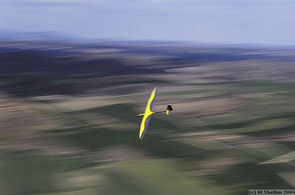 In flight