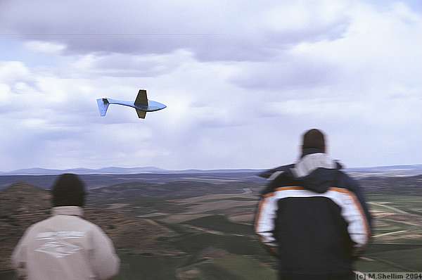 Model flew beautifully. Slow almost constant speed aerobatics were very impressive.