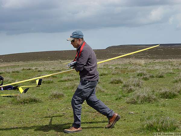 Mark Southall flew his Elita very precisely to win the event.