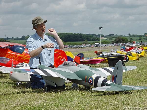 This Mossie flew nicely