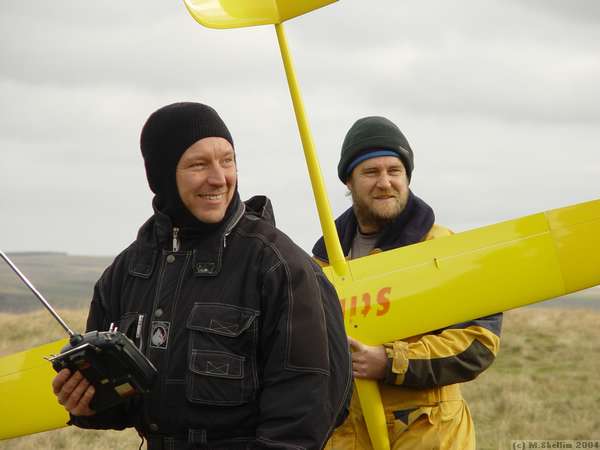 Winter League 1 - Winner Mark Abbots, Simon Hall behind.