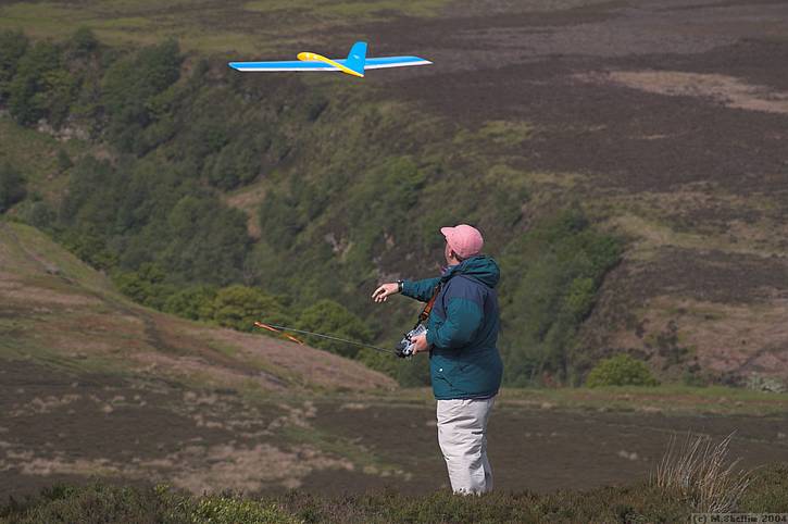 Steve Clutterbuck launches his.Moth 60