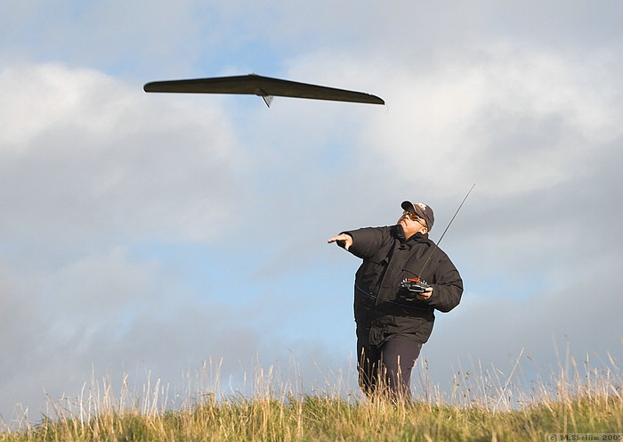 Andy launching the Half Pipe