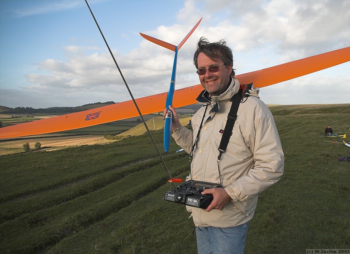 Greg Dakin had a pretty bad time with the variable conditions... here with his Aris.