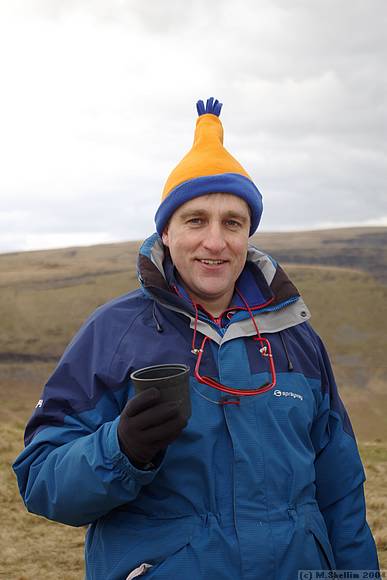 Andy with his killer hat