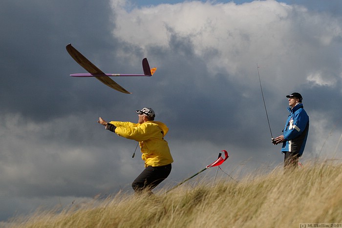 Dieter Perlick launching Torsten Hermann's?? Caldera.