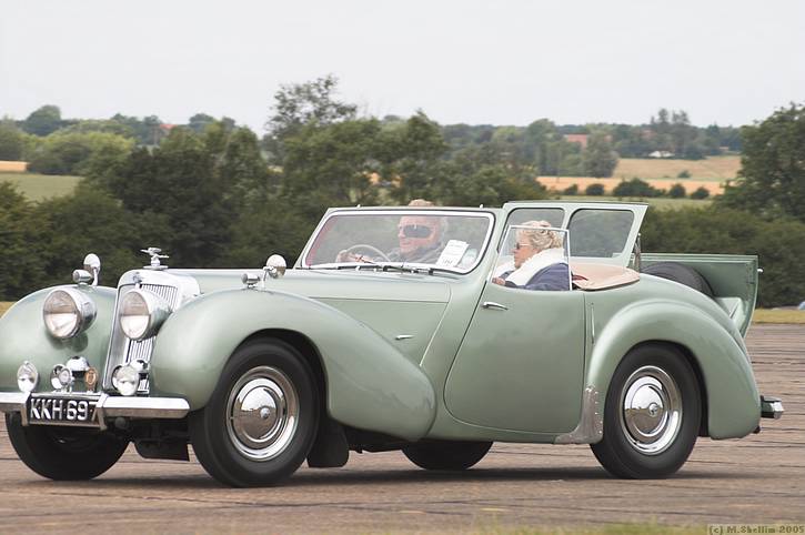 Classic car parade