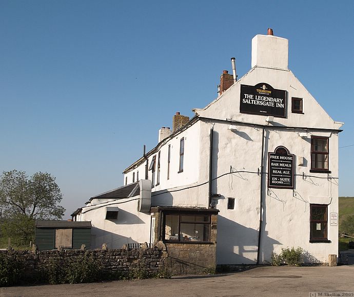 SOME NON-FLYING SHOTS The Saltersgate Inn, traditional watering hole for F3F pilots but now dry.