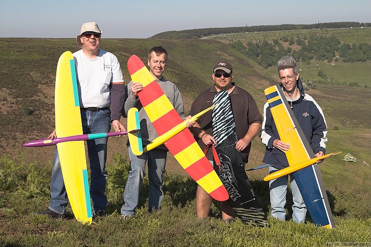 The finalists left-to-right Paul Wright, Dave Elam,Andy Ellison and Alex mcMeekin