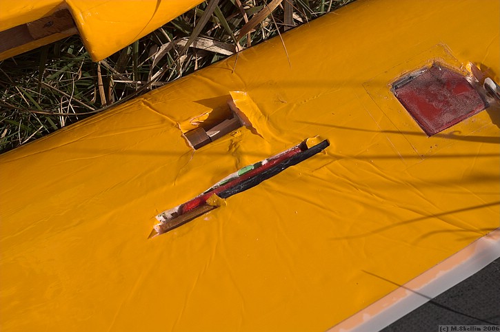 ... how to turn a disposable knife handle into a makeshift spar!