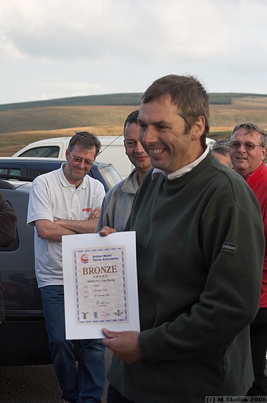 Mike Evans came third