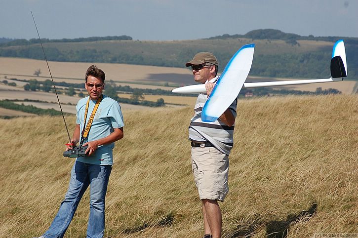 John Phillips waiting to launch for Joe (FTD 40.6 secs).