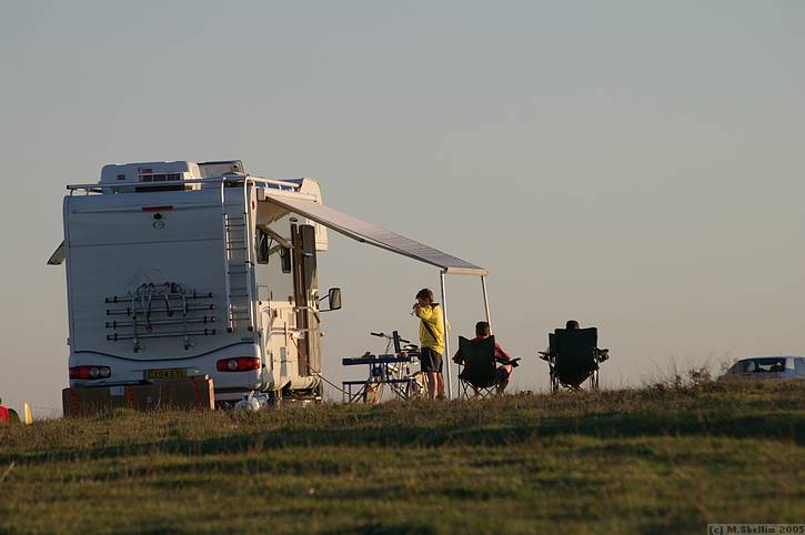 The Woodhouse motor home somehow escaped planning permisssion...