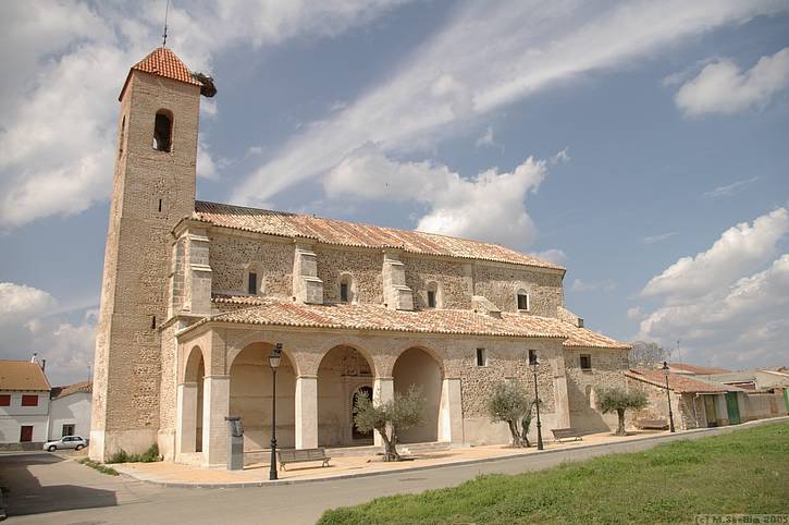 Church in Uceda, not in as good nick as it looks.