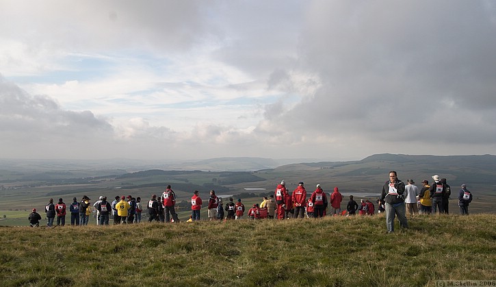 View of the action