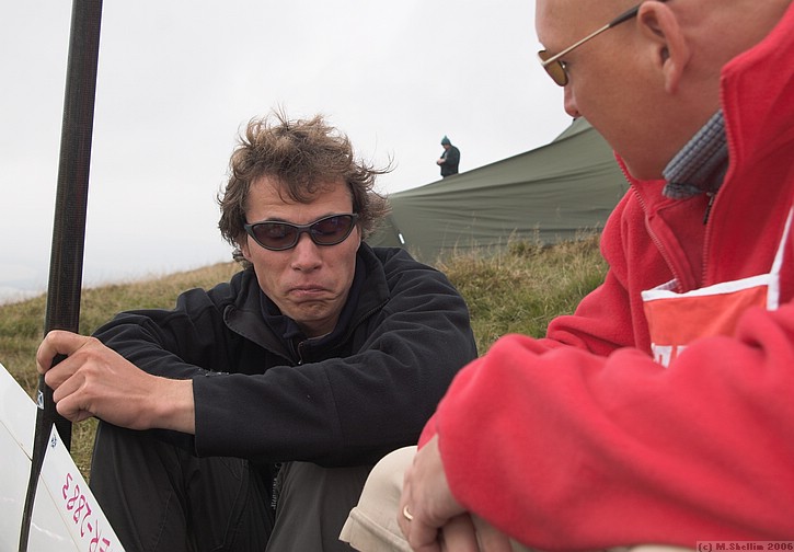 Martin and Kevin chat aeroplanes