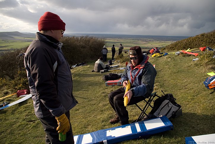 Mark and Mark - discussing marks perhaps?