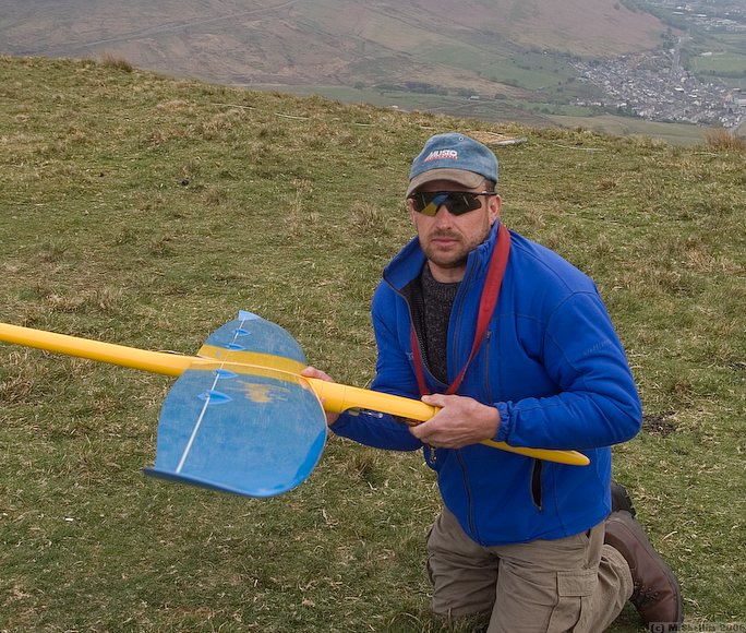 Mark Southall gave another 'on the edge' display with his Skorpion, was runner up