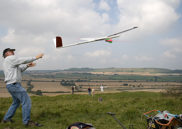 Pete Cubitt has his foot right down on the winch pedal