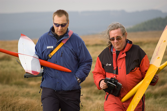 Paul Jubb and Mick Walsh. Paul's son Joe's video work was missed.