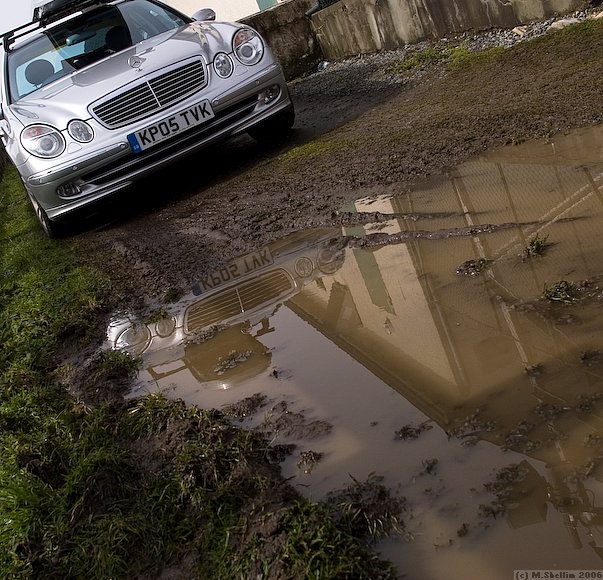 Mud - lots of it - was all around