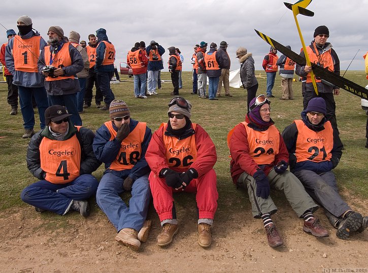 Waiting... there were a few delays due to problems with timing gear