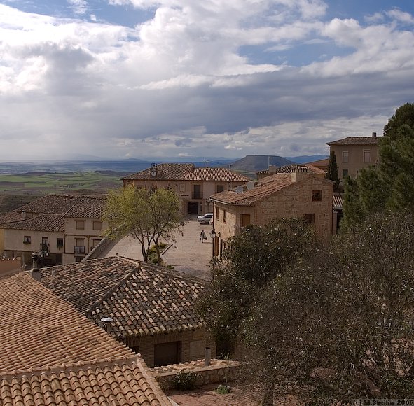 View of La Muela from Hita