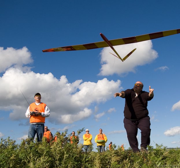 Andy releases Frank Hulton's Falcon.