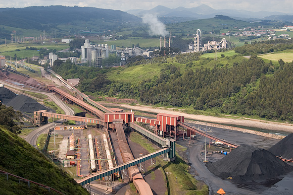 View over the West slope