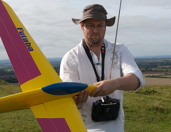 Zim with his Mad Slide - he didn't fly this for F3F!