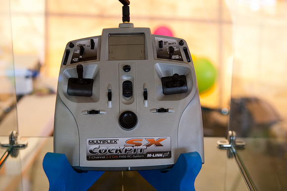 2.4 GHz version of Cockpit SX (pre-prod unit)